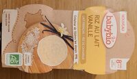 Riz au lait vanille