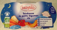 Tendresse de petits légumes riz
