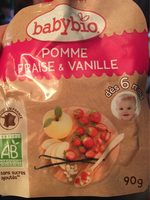 Compote Pomme fraise et vanille