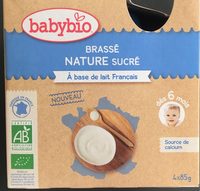 Brassé nature sucré