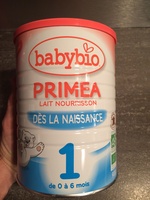 Priméa - Lait Nourrisson - 1 de 0 à 6 mois
