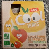 Banane, pomme de Provence, acérola sans sucres ajoutés