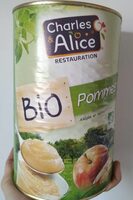 Compote de pommes bio