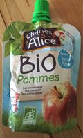 Compote Bio Pomme Charles et Alice