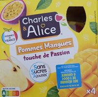 Compote Pommes Mangues touche de Passion