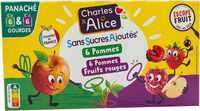 Gourdes pomme et fruits rouges