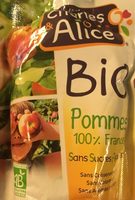 Charles & Alice pommes bio 100% Freance