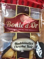 Madeleinettes chocolat noir