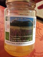 Miel bio de montagne