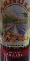 Sirop de Fraise