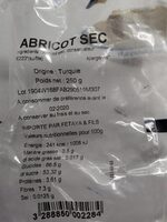 Abricot sec