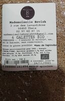 Galettes bio
