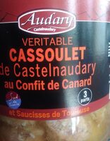 Cassoulet de castelnaudary au confit de canard