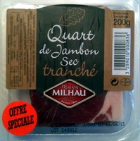 Quart de Jambon sec tranché