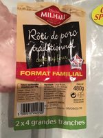 Roti de porc traditionnel