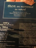 Thon en morceaux au naturel