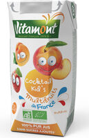 Cocktail kid's multifruit de France bio