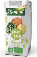 Pur jus d'ananas bio