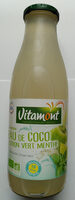Eau  de coco citron vert menthe