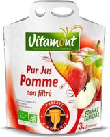 Pur jus de pomme non filtré bio