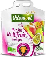 Pur jus multifruits exotique bio