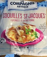 Coquilles St-Jacques cuisinées à la bretonne