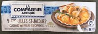 Coquilles Saint-Jacques cuisinées au pineau des charentes
