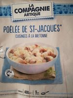 Poêlée de saint-Jacques cuisinée à la bretonne