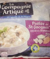 Poêlée de saint-Jacques cuisinée à la bretonne