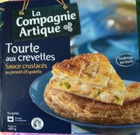Tourte aux Crevettes, sauce Crustacés au Piment d'Espelette