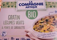 Gratin légumes verts et pointe de ciboulette