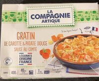 Gratin de Carotte&Patates douce sauce au comté