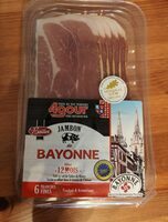 Baillet, Jambon de Bayonne, 12 mois d'age, les 6 tranches