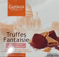 Truffes fantaisie aux éclats de crêpes dentelles