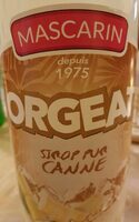 Orgeat sirop pur canne