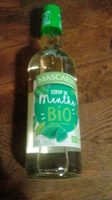 Sirop de menthe bio