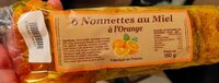 6 Nonnettes au miel à l'orange