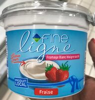 Fromage blanc maigre sucré Fraise