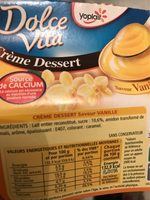 Dolce vita creme dessert vanille
