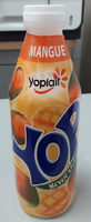 Yaourts à boire à la pulpe de mangue Yop mangue