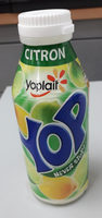 Yaourt à boire pulpe de citron Yop citron