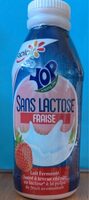 Yop sans lactose à la fraise