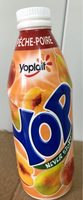 Yop pulpe pêche-poire