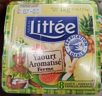 Man littée yaourt aromatisé ferme