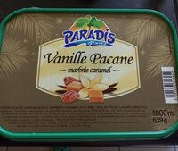 Paradis Glaces Vanille Pacane marbrée caramel