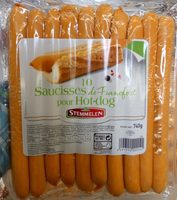 10 saucisses de Francfort pour hot-dog
