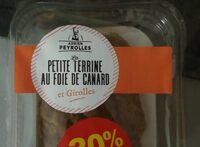Petite terrine au foie de canard et aux girolles