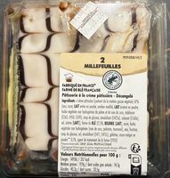 Millefeuille individuel x2