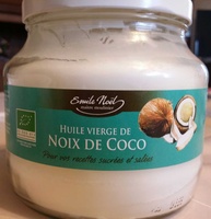 Huile vierge de noix de coco bio