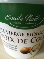 Huile vierge biologique Noix de Coco